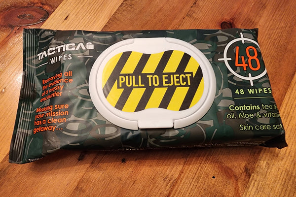 Tactical Wipes - 10 Pack